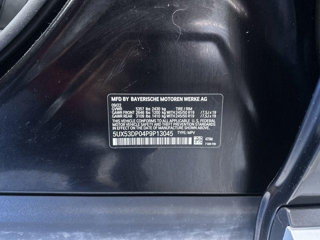 used 2023 BMW X3 car, priced at $38,971