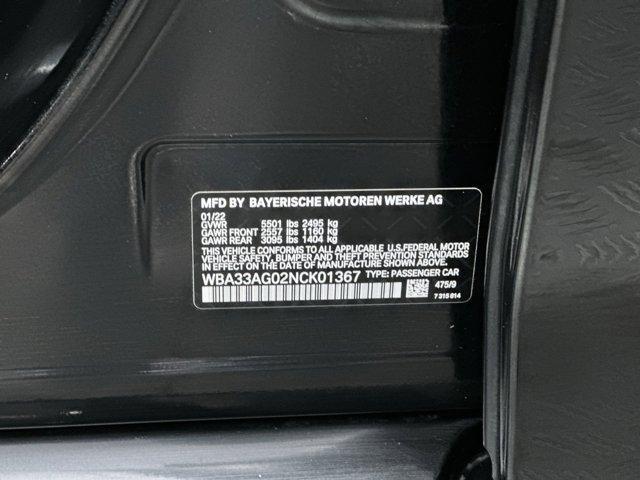 used 2022 BMW 530e car, priced at $36,971