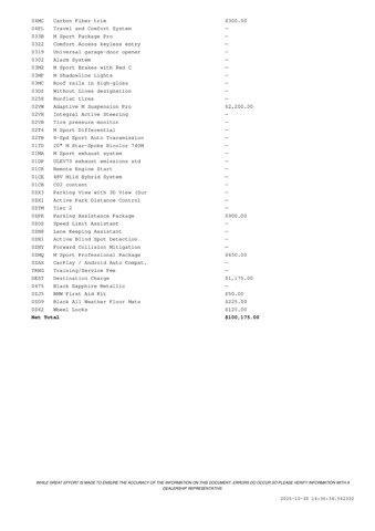 new 2026 BMW X5 car, priced at $100,175