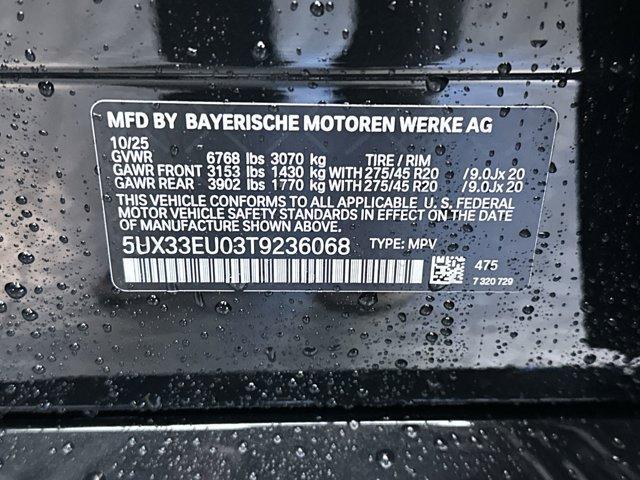 new 2026 BMW X5 car, priced at $100,175