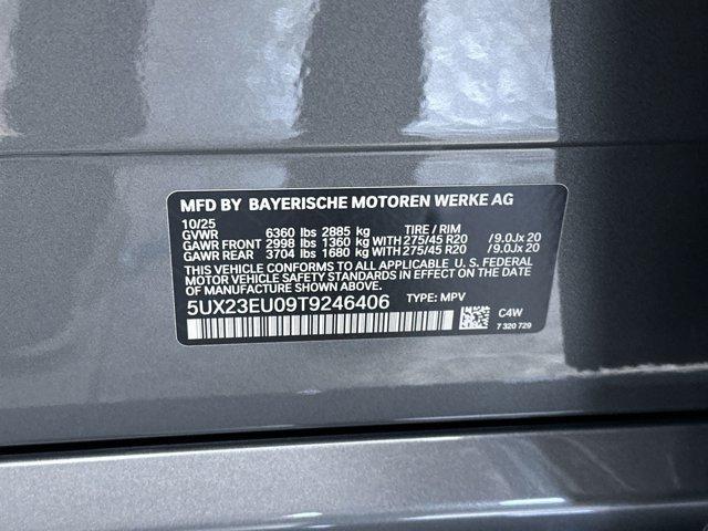 new 2026 BMW X5 car, priced at $82,625