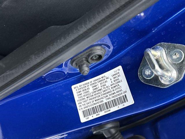 used 2019 Honda Civic Si car, priced at $22,777