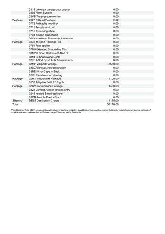 used 2025 BMW 330 car, priced at $56,110