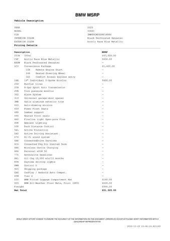 used 2025 BMW 330 car, priced at $44,971