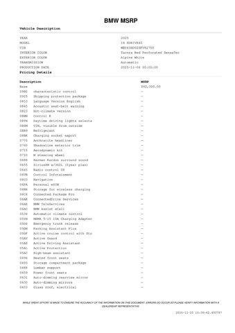 new 2025 BMW i4 Gran Coupe car, priced at $68,625