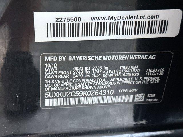 used 2019 BMW X6 car, priced at $27,379