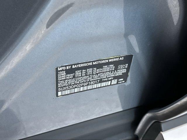 used 2023 BMW X3 car, priced at $36,671