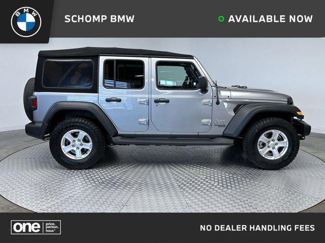 used 2018 Jeep Wrangler Unlimited car, priced at $21,971