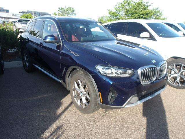 used 2022 BMW X3 car, priced at $38,771