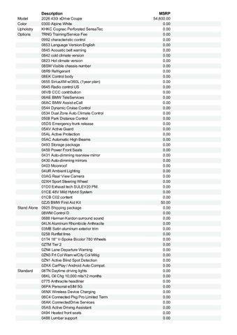 new 2026 BMW 430 car, priced at $57,925