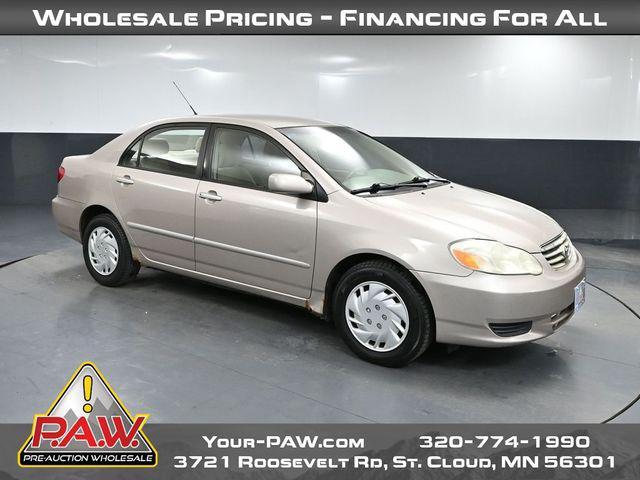 used 2003 Toyota Corolla car, priced at $3,880