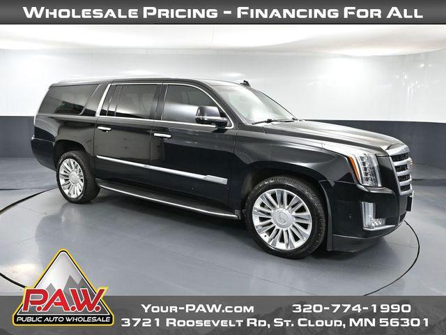 used 2018 Cadillac Escalade ESV car, priced at $21,999