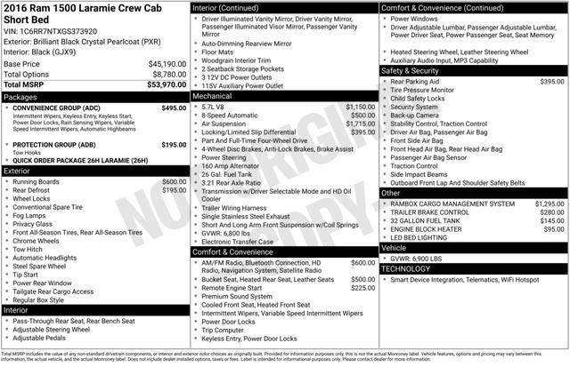 used 2016 Ram 1500 car, priced at $12,999