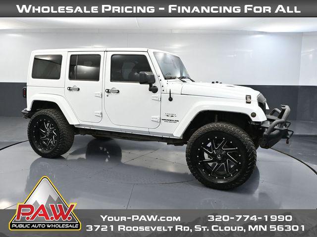used 2016 Jeep Wrangler Unlimited car, priced at $17,999