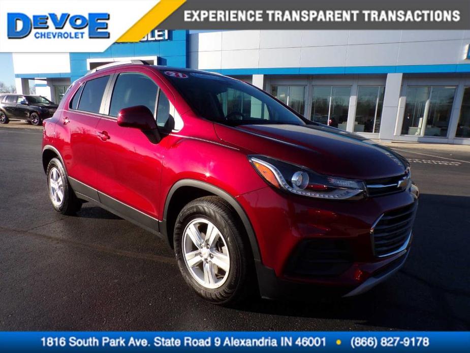 used 2021 Chevrolet Trax car, priced at $17,758
