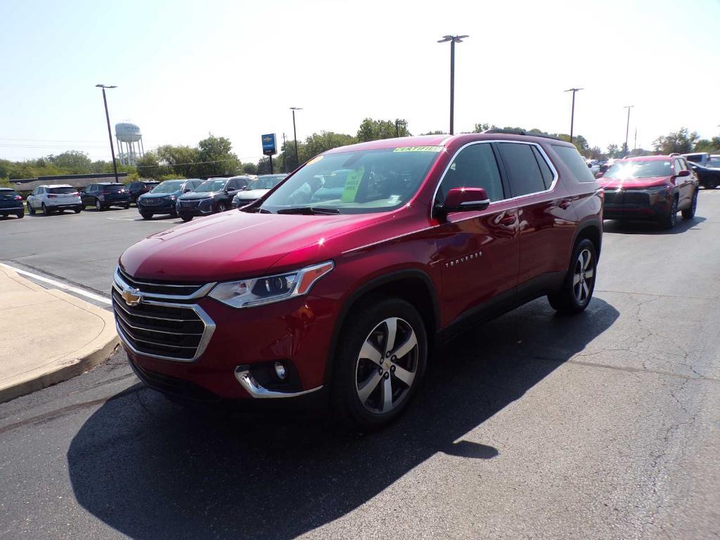 used 2021 Chevrolet Traverse car, priced at $28,944