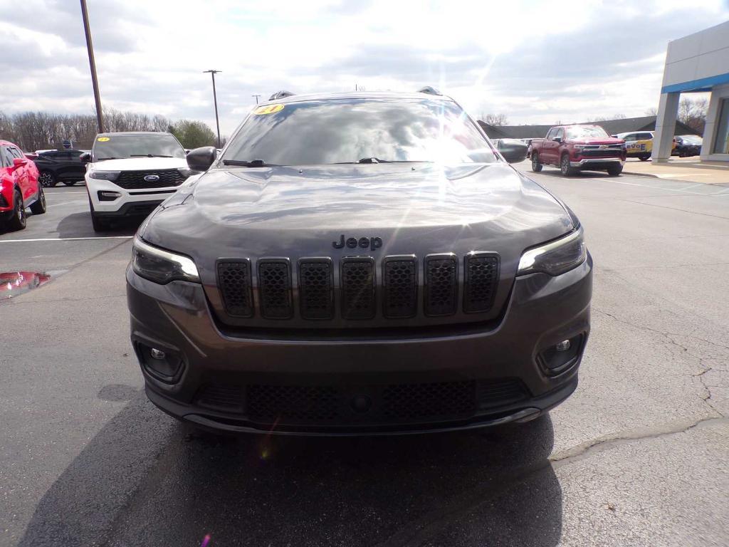 used 2021 Jeep Cherokee car, priced at $21,944