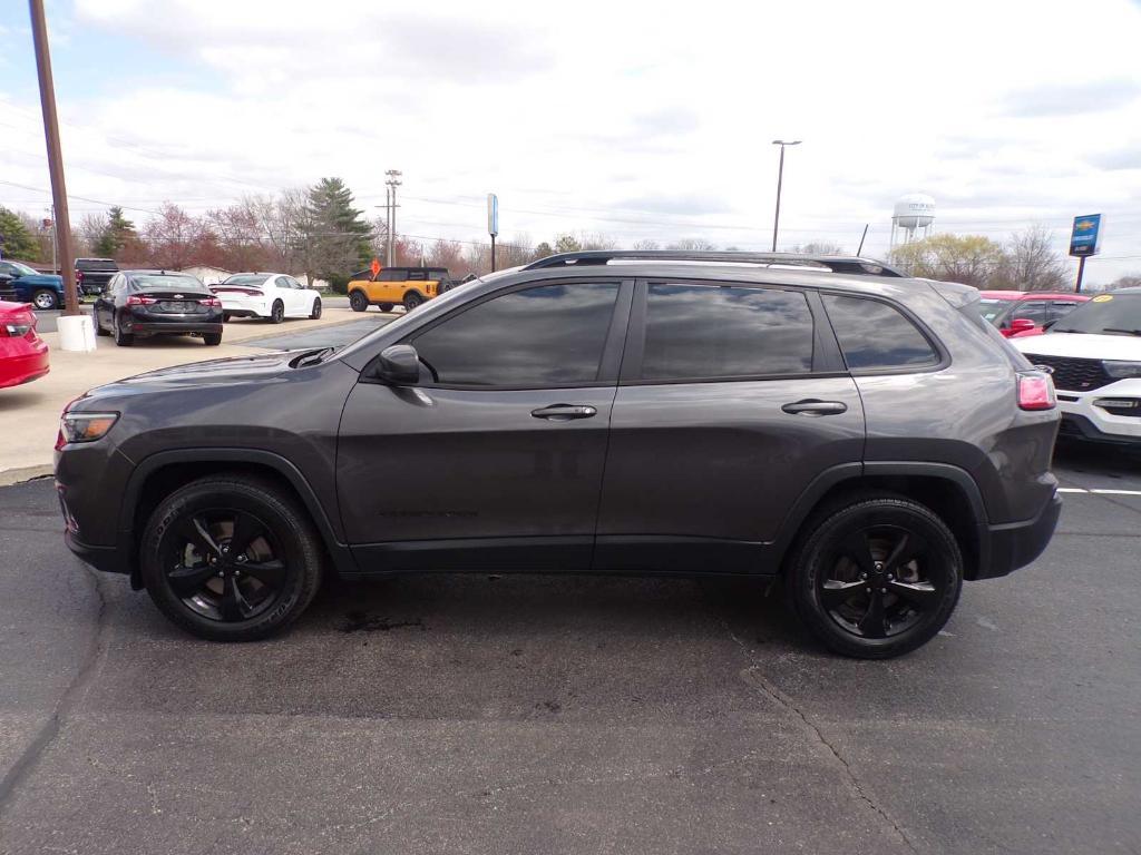 used 2021 Jeep Cherokee car, priced at $21,944