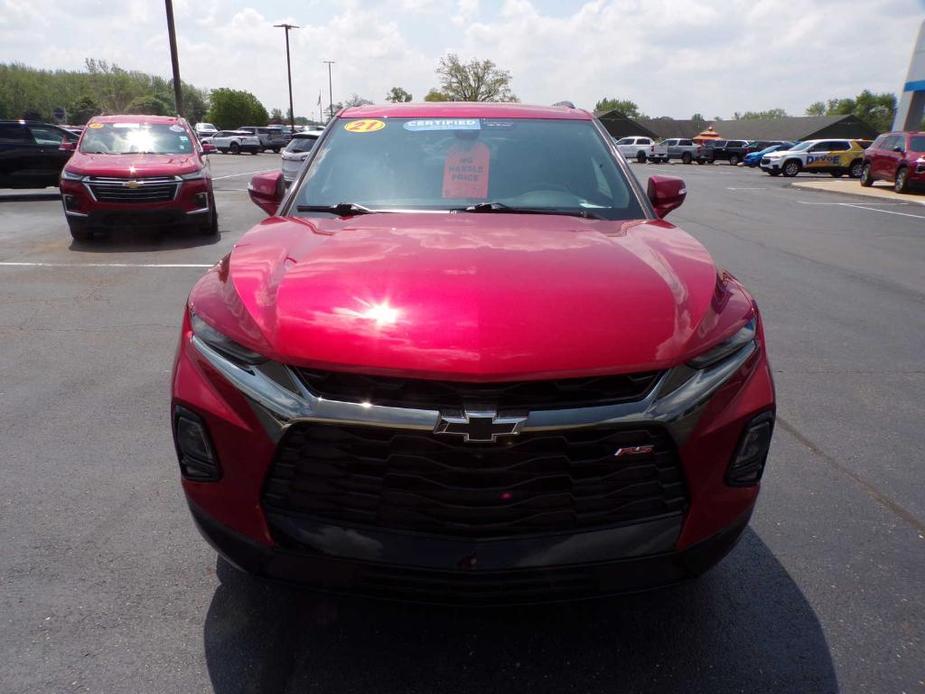 used 2021 Chevrolet Blazer car, priced at $29,971