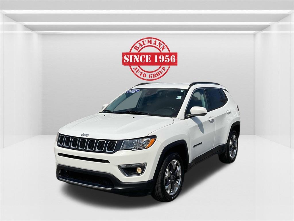used 2021 Jeep Compass car, priced at $18,268