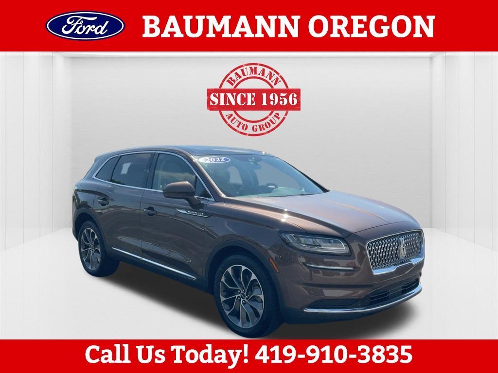 used 2022 Lincoln Nautilus car, priced at $33,985