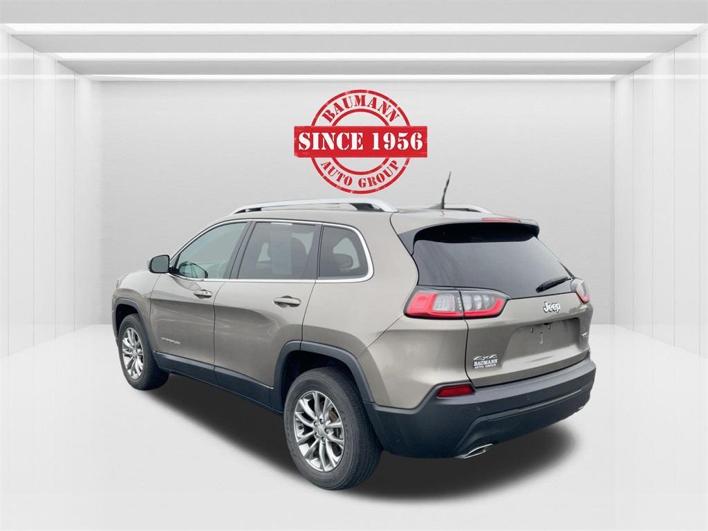 used 2021 Jeep Cherokee car, priced at $19,555