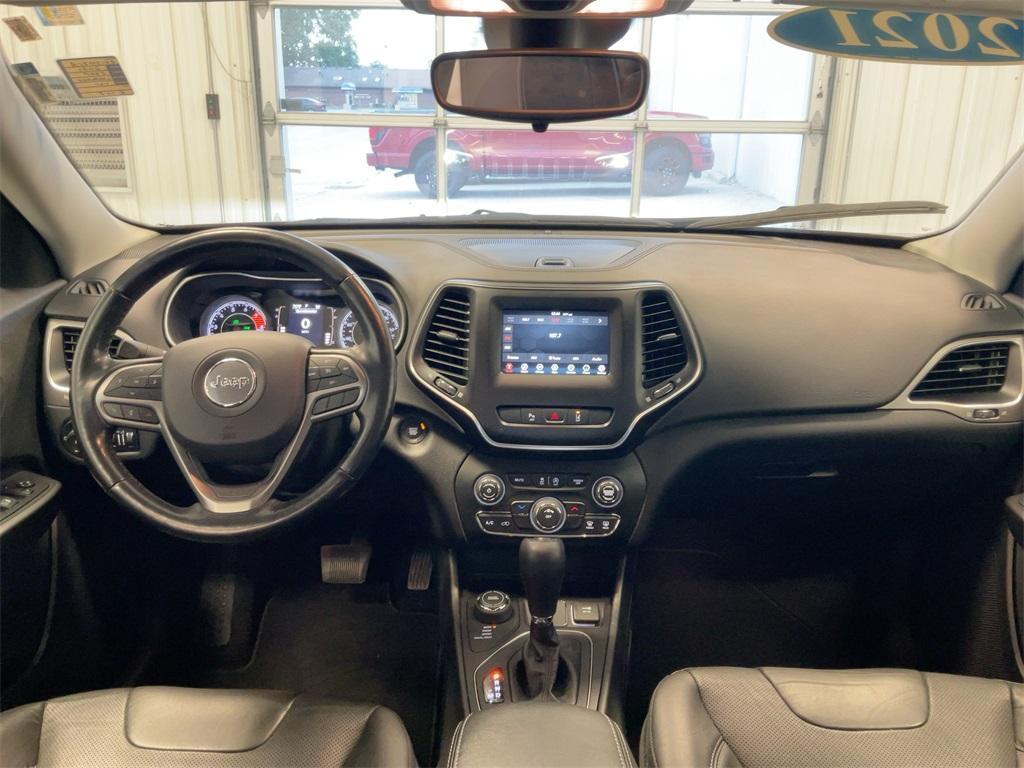used 2021 Jeep Cherokee car, priced at $19,555