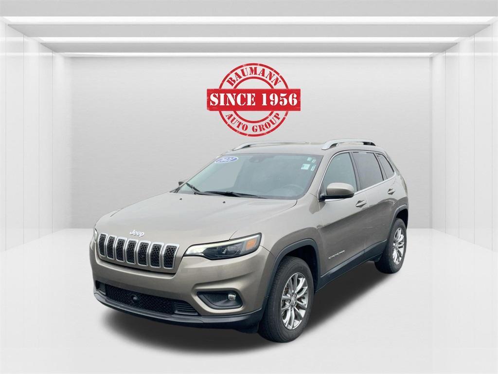 used 2021 Jeep Cherokee car, priced at $19,555