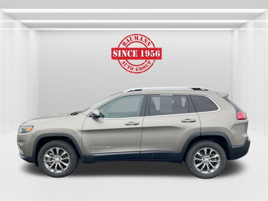 used 2021 Jeep Cherokee car, priced at $19,555