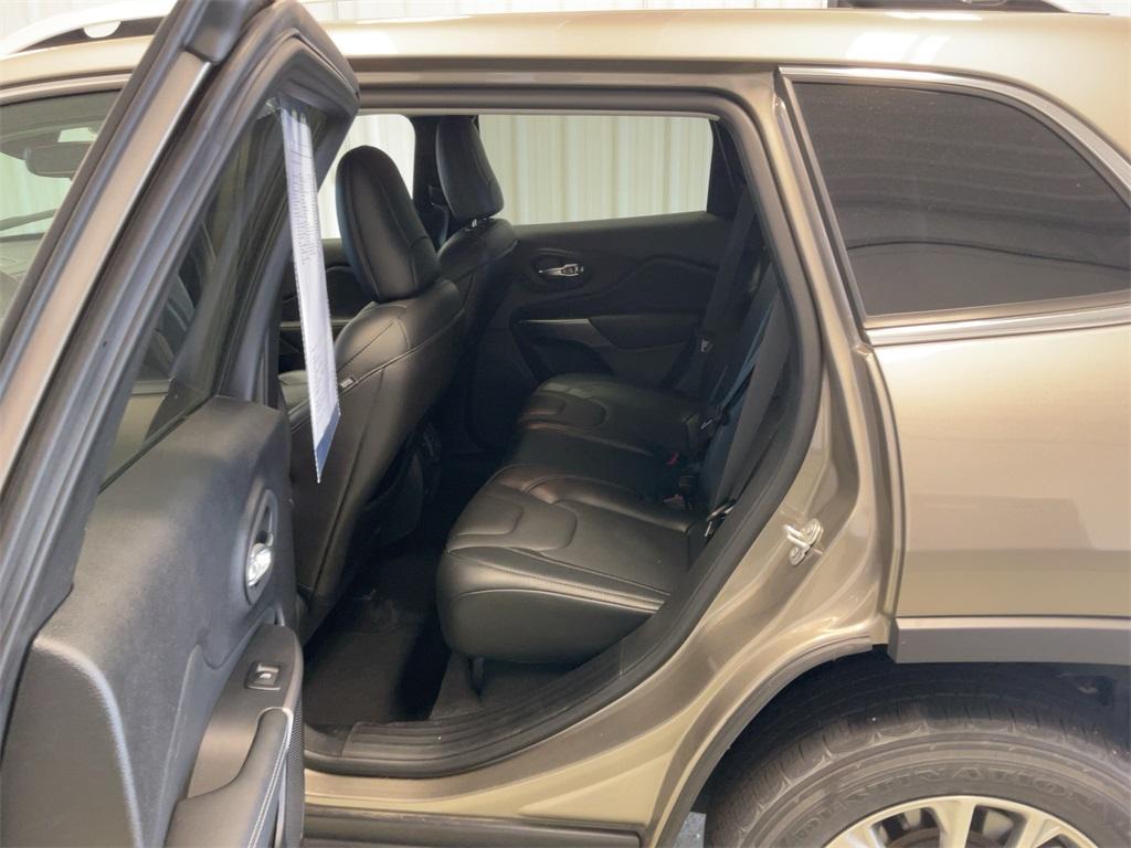 used 2021 Jeep Cherokee car, priced at $19,555