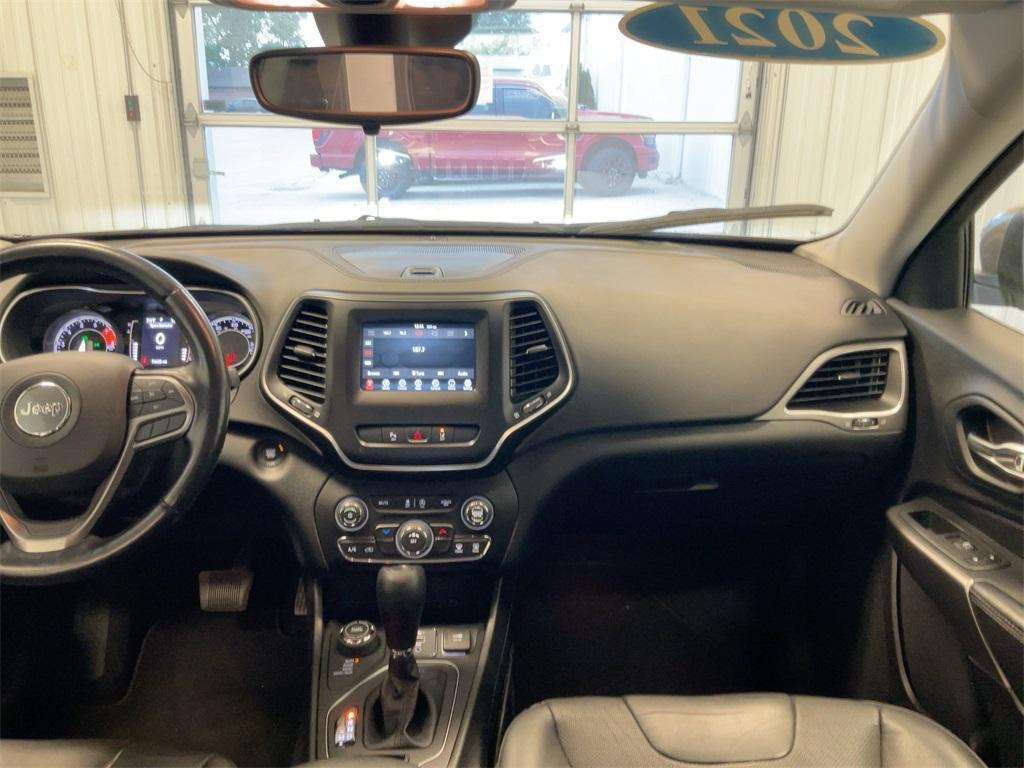 used 2021 Jeep Cherokee car, priced at $19,555