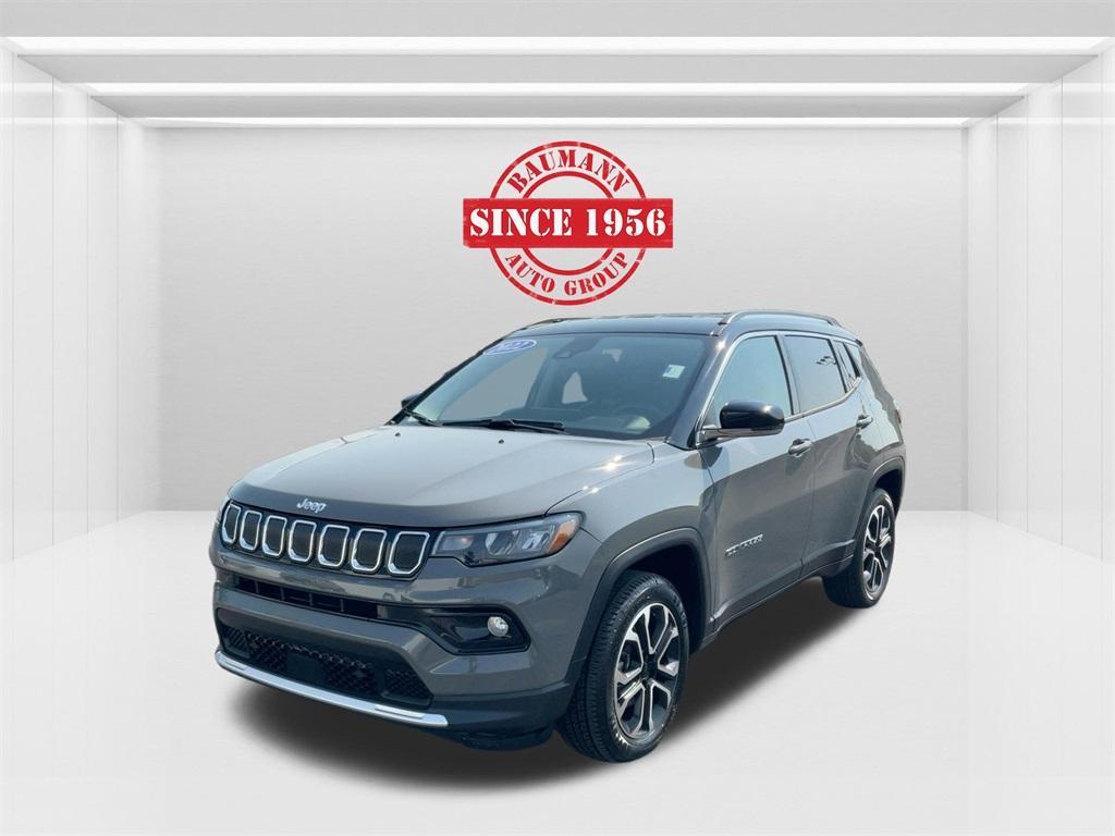 used 2022 Jeep Compass car, priced at $23,578