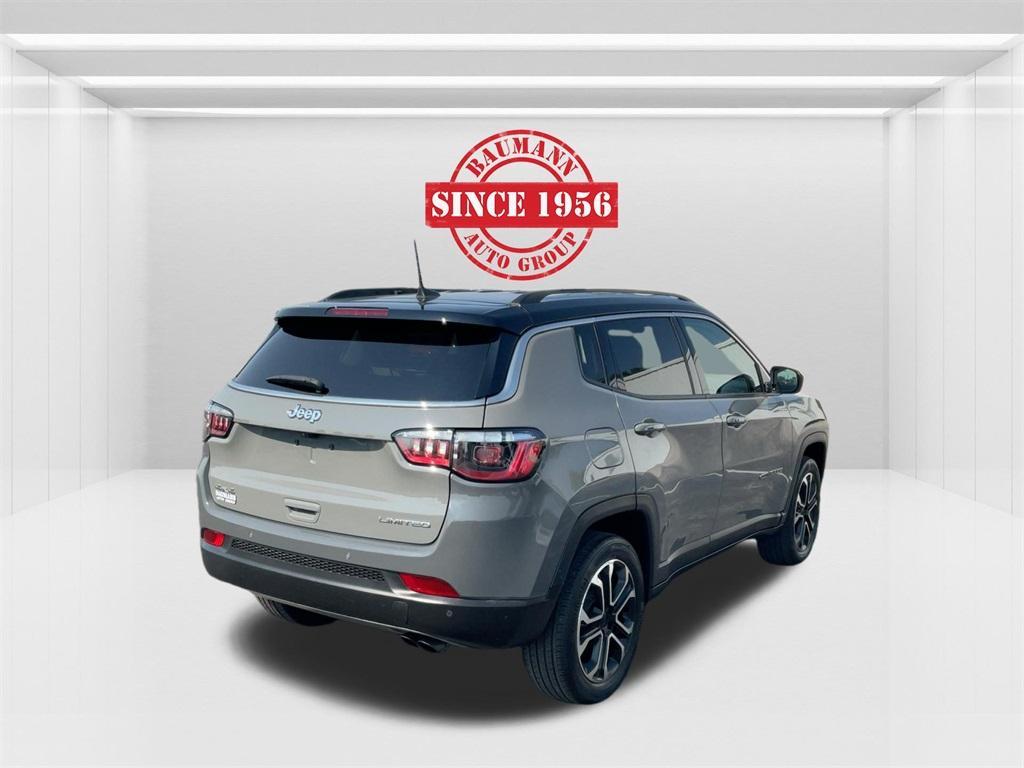 used 2022 Jeep Compass car, priced at $23,578