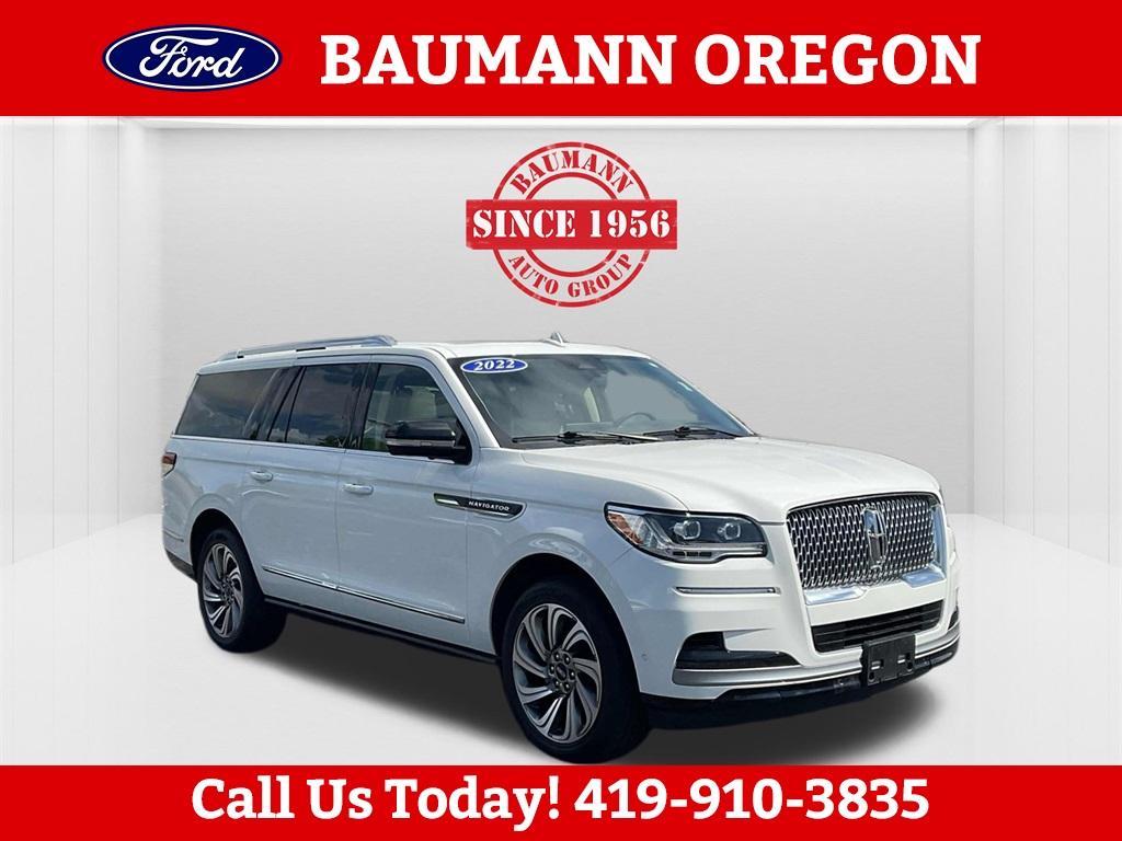 used 2022 Lincoln Navigator L car, priced at $56,550