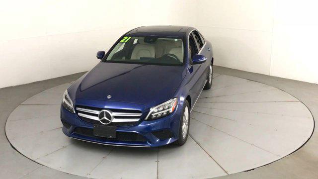 used 2021 Mercedes-Benz C-Class car, priced at $25,499