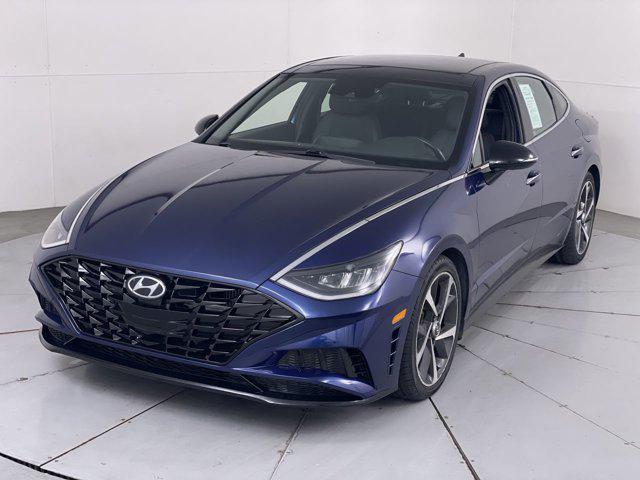 used 2021 Hyundai Sonata car, priced at $19,499