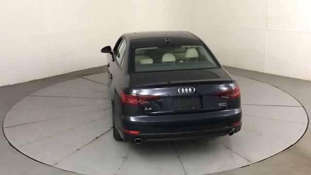 used 2018 Audi A4 car, priced at $19,999