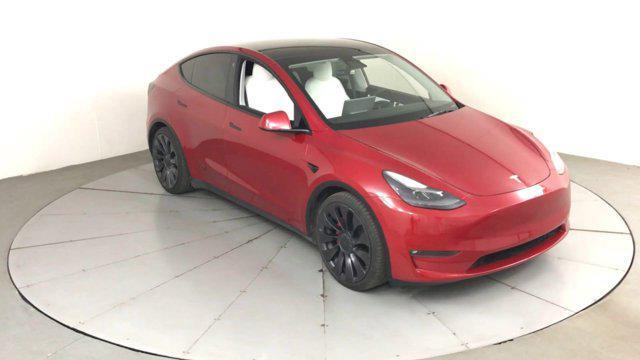 used 2021 Tesla Model Y car, priced at $31,499