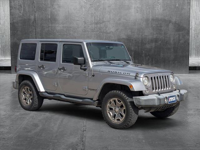 used 2017 Jeep Wrangler Unlimited car, priced at $24,446