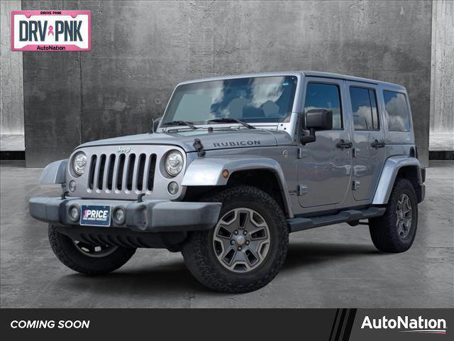 used 2017 Jeep Wrangler Unlimited car, priced at $24,446