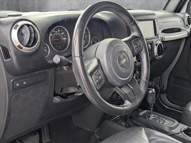 used 2017 Jeep Wrangler Unlimited car, priced at $24,446