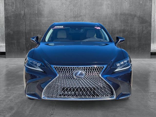 used 2018 Lexus LS 500h car, priced at $36,995