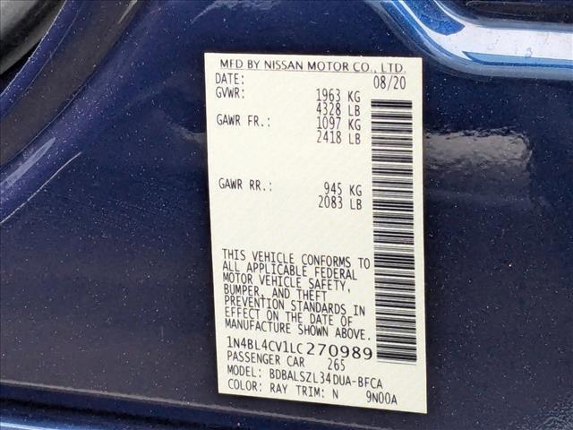 used 2020 Nissan Altima car, priced at $17,997