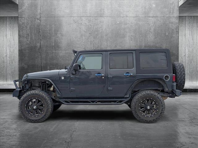 used 2016 Jeep Wrangler Unlimited car, priced at $20,492