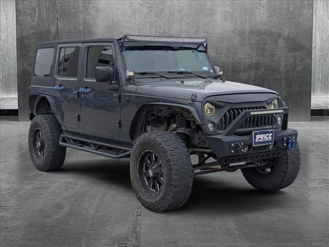 used 2016 Jeep Wrangler Unlimited car, priced at $20,492