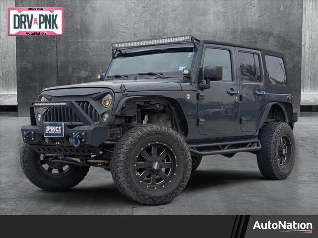 used 2016 Jeep Wrangler Unlimited car, priced at $20,492