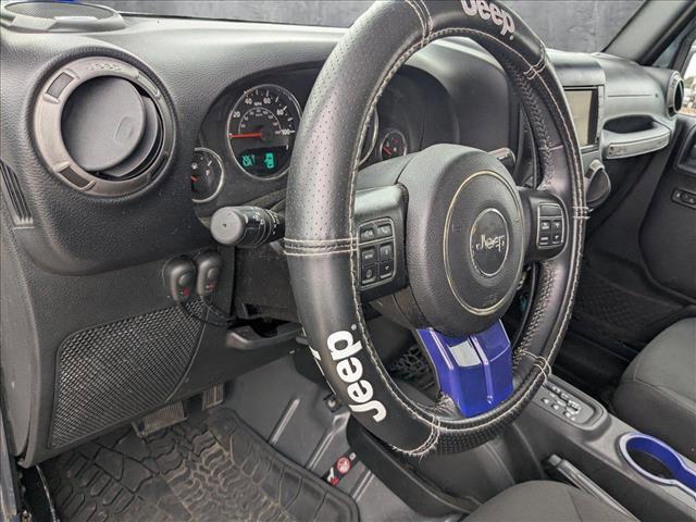 used 2016 Jeep Wrangler Unlimited car, priced at $20,492