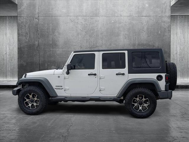 used 2012 Jeep Wrangler Unlimited car, priced at $15,995