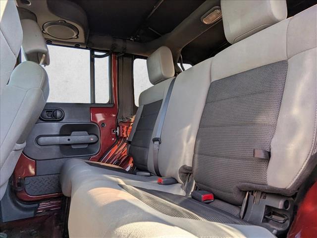 used 2010 Jeep Wrangler Unlimited car, priced at $10,995