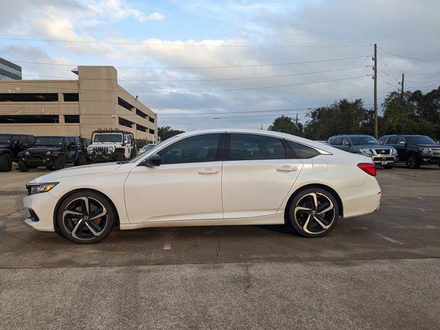 used 2021 Honda Accord car, priced at $24,355